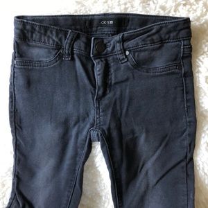 Girls skinny black Joe’s Jeans pants